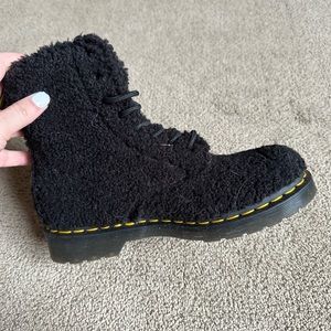 Brand new fluffy doc martens
